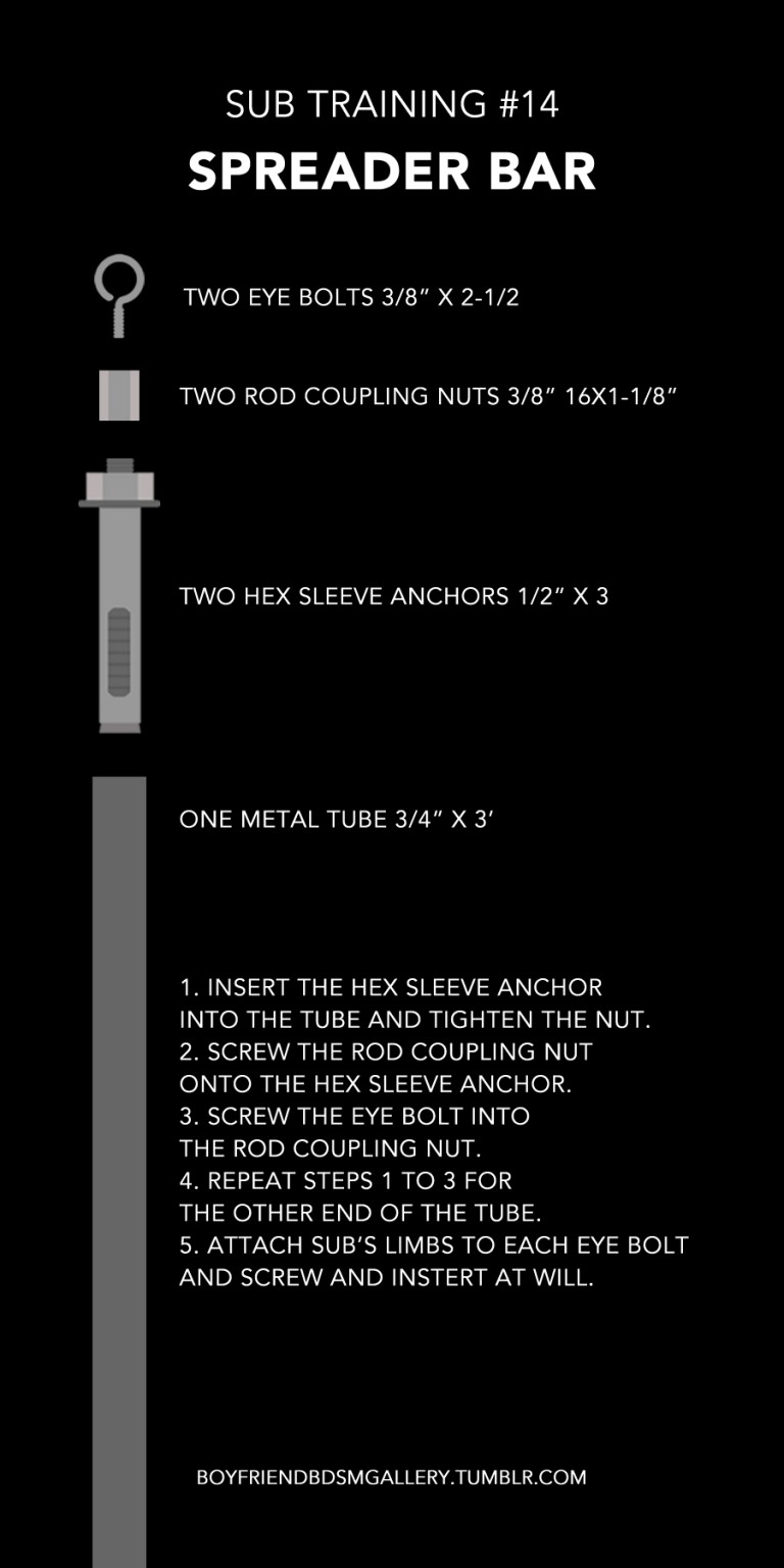 Illustrated Guide DIY Spreader Bars